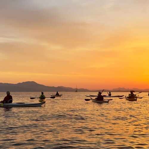 Tour in kayak al tramonto alla Sella del Diavolo – Cagliari